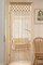 Macrame Boho Curtain for Door/Window Decoration 29" W x 80" L (Ivory)